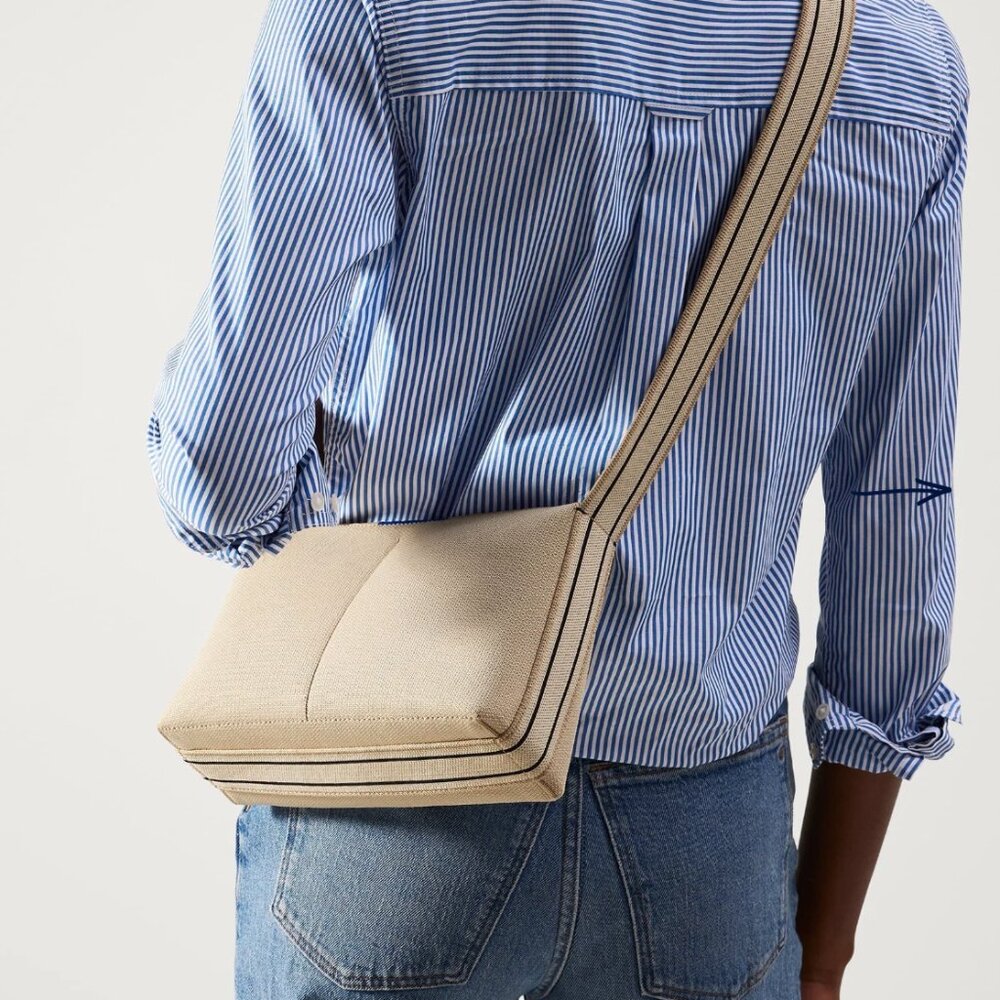 Rothy's The Casual Crossbody Bag in Parchment, Like New
